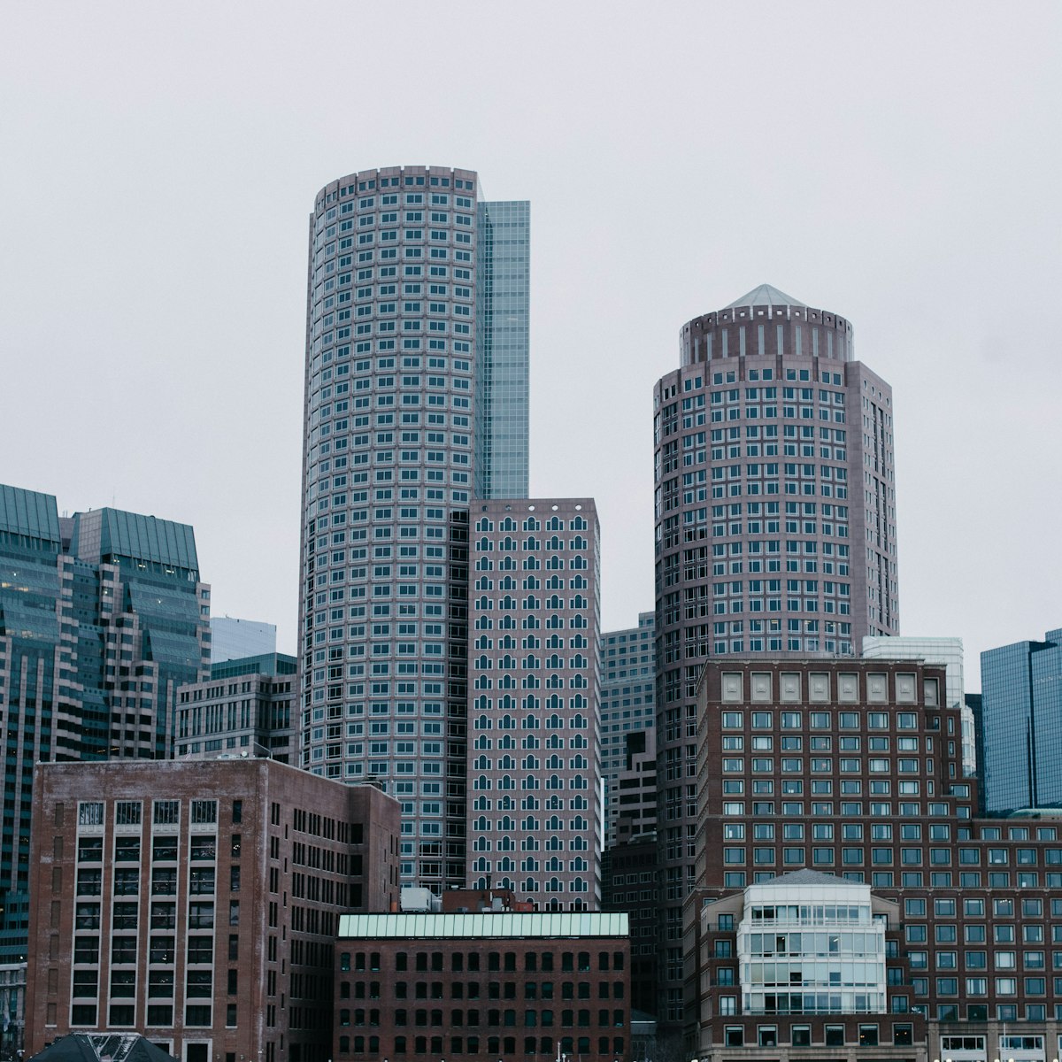 Quartier d'affaires et tours de bureaux