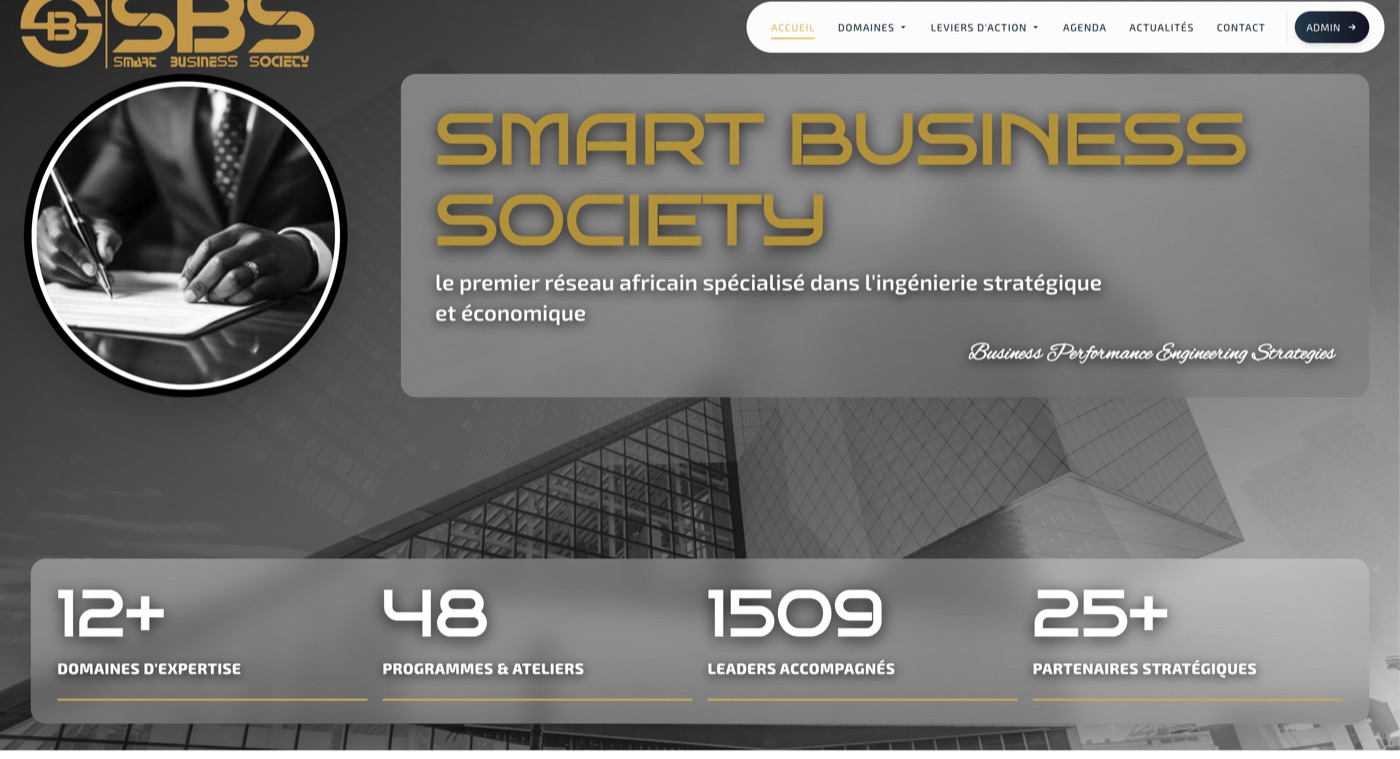 Aperçu du projet Smart Business Society